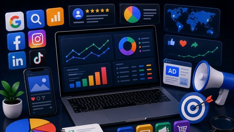 Digital Marketing Mastery: SEO, Social Media & Ads Quizzes