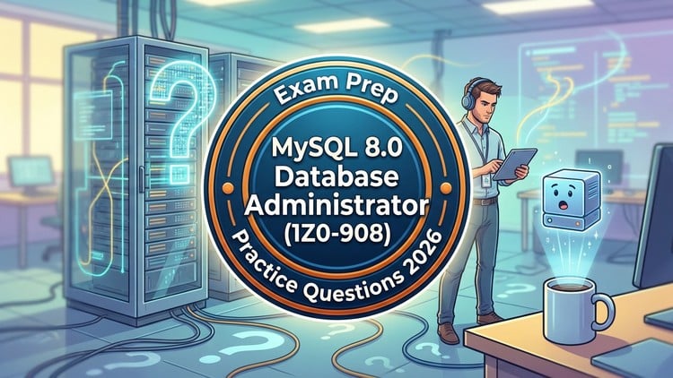 MySQL 8.0 Database Administrator Exam (1Z0-908)  2026