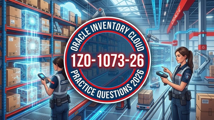 Oracle Inventory Cloud 1Z0-1073-26 Practice Test 2026