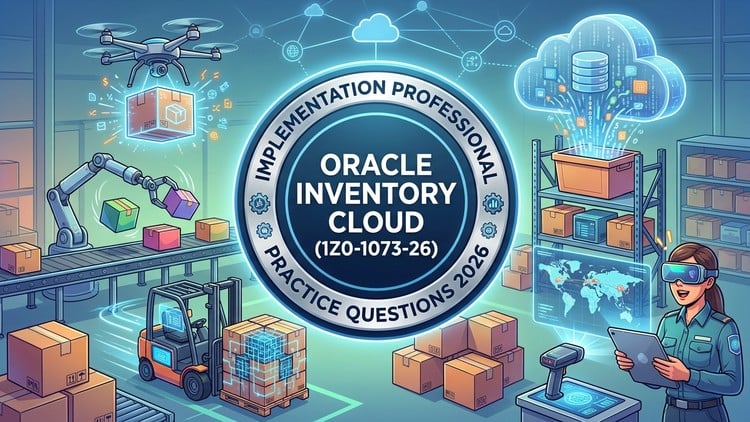 Oracle Inventory Cloud Practice Tests 2026 (1Z0-1073-26)
